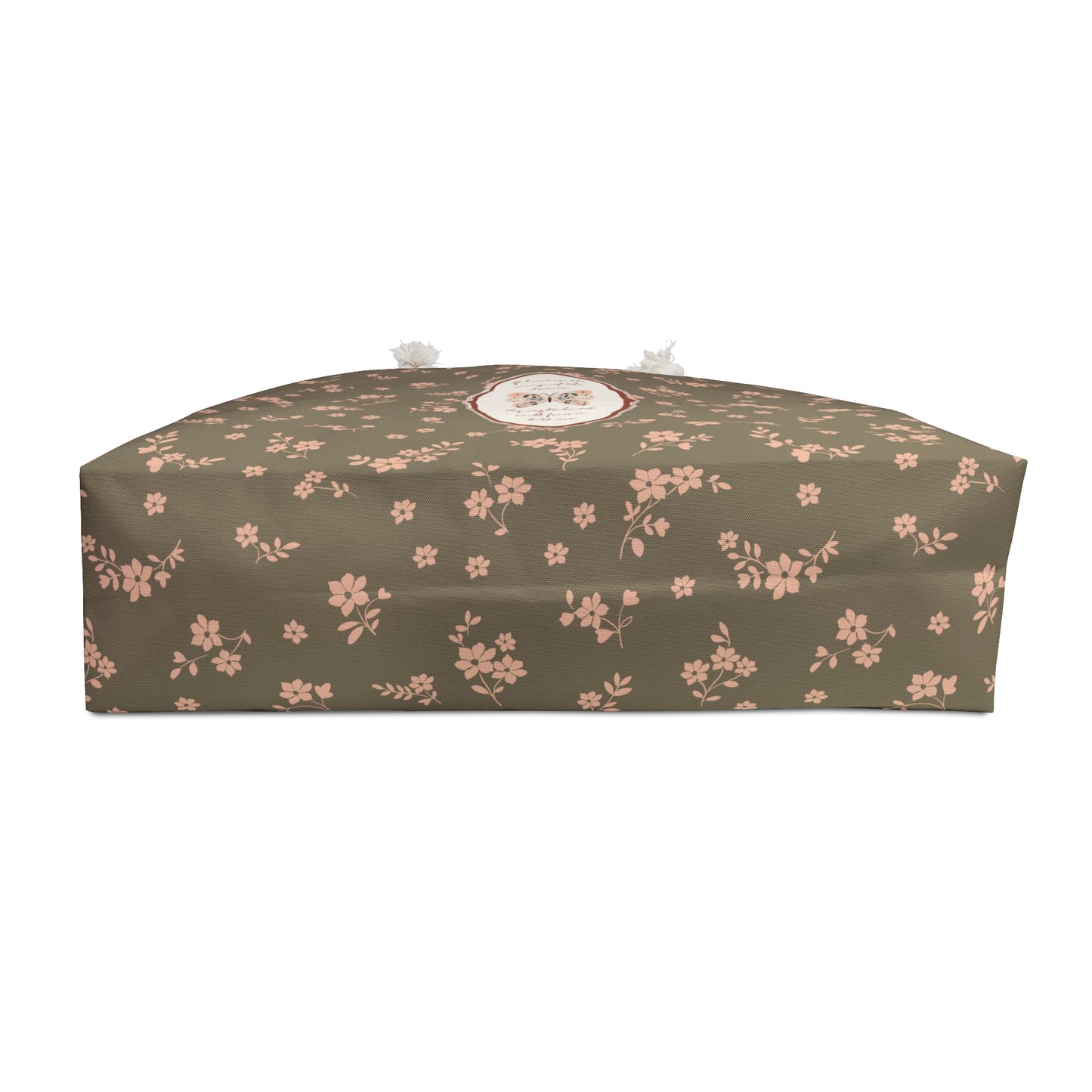 "Wings of the Dawn"— Floral Vintage Scripture Art | Weekender Bag | Amylee Weeks