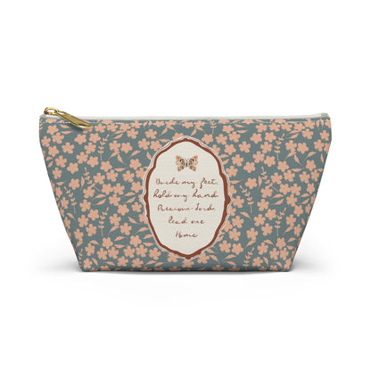 "Hold My Hand"— Vintage Cottage Art | Pencil Case, Cosmetic Bag | Amylee Weeks