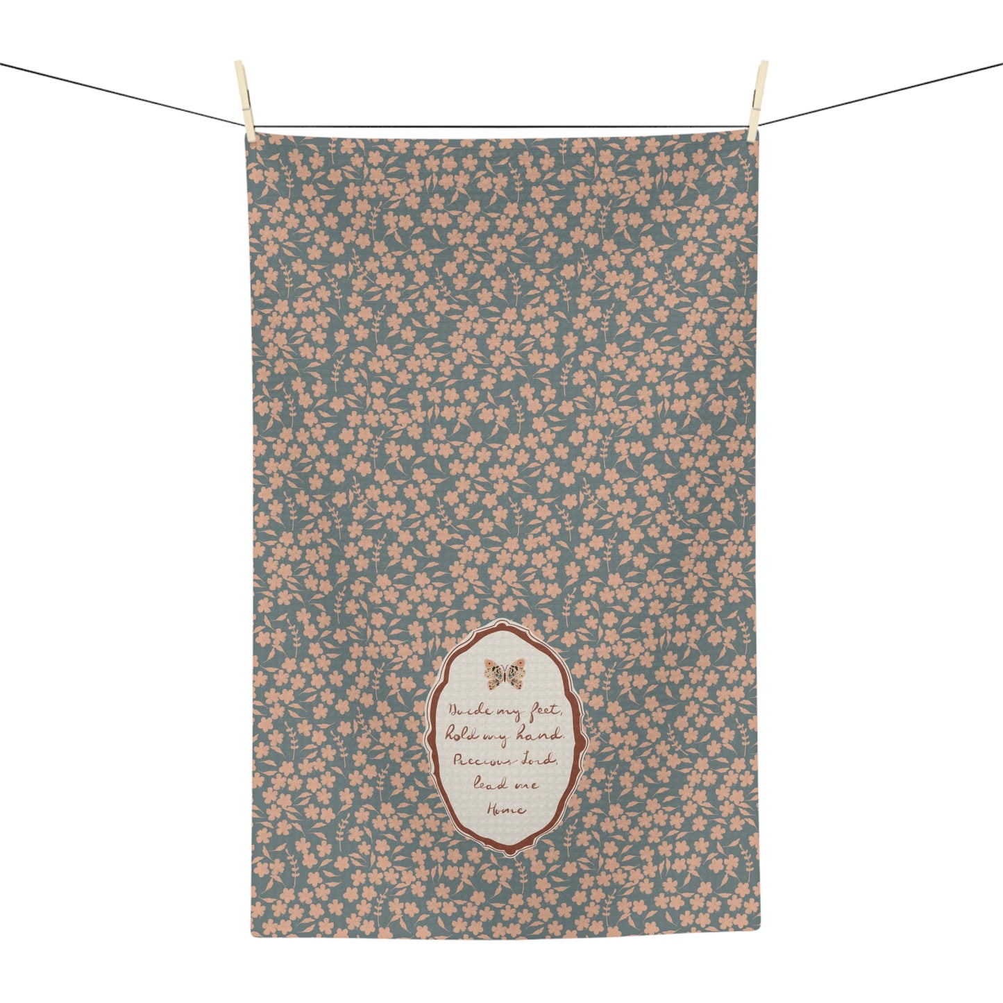 "Hold My Hand"— Vintage Cottage Art | Tea Towel | Amylee Weeks