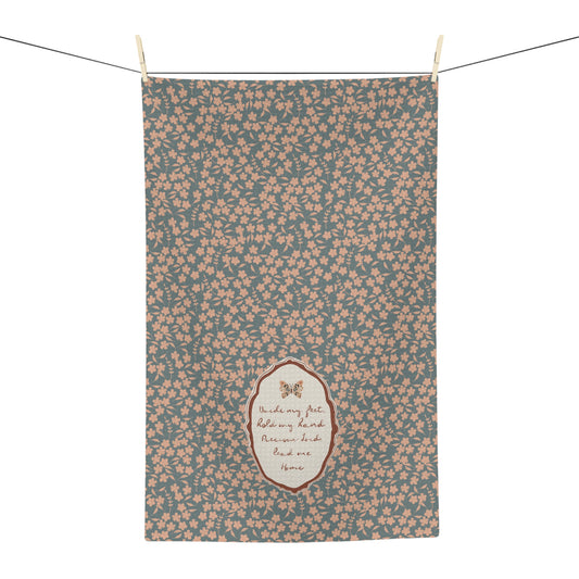 "Hold My Hand"— Vintage Cottage Art | Tea Towel | Amylee Weeks