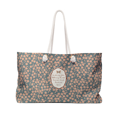 "Hold My Hand"— Vintage Cottage Art | Tote Bag | Amylee Weeks