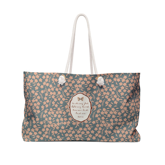 "Hold My Hand"— Vintage Cottage Art | Tote Bag | Amylee Weeks