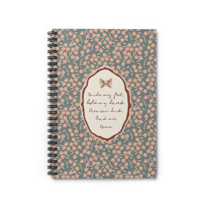 "Hold My Hand"— Vintage Cottage Art | Notebook/Journal | Amylee Weeks
