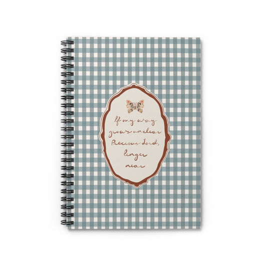 "Precious Lord" Christian Art | Notebook/Journal — Vintage Cottagecore Art | Amylee Weeks