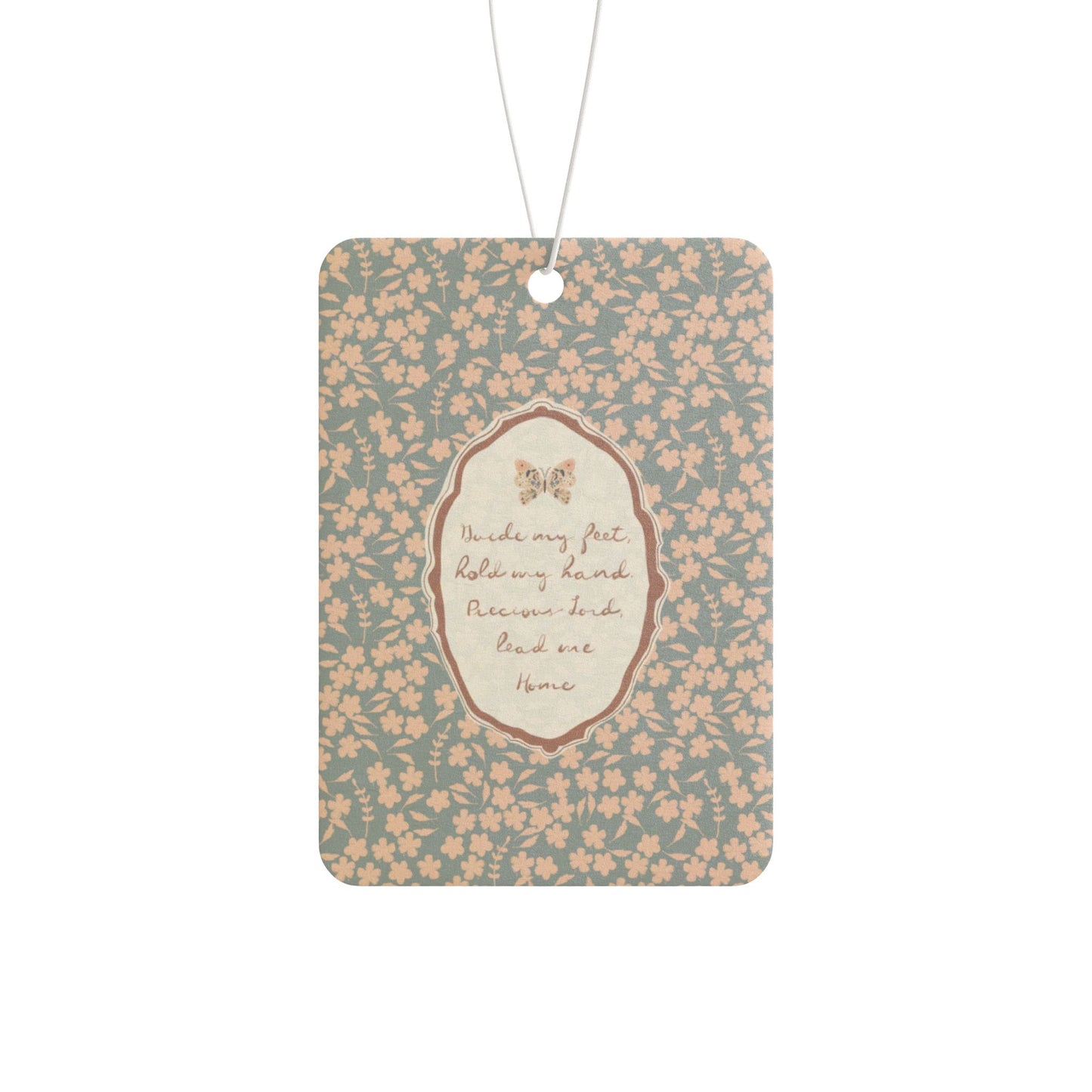 "Hold My Hand"— Vintage Cottage Art | Car Air Freshener | Amylee Weeks