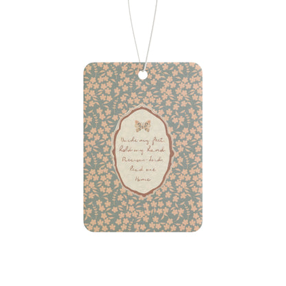 "Hold My Hand"— Vintage Cottage Art | Car Air Freshener | Amylee Weeks