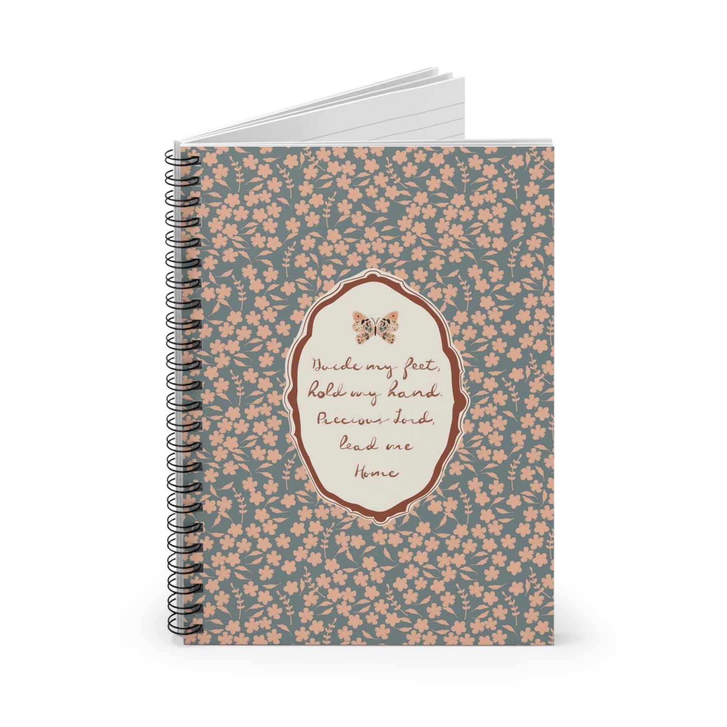 "Hold My Hand"— Vintage Cottage Art | Notebook/Journal | Amylee Weeks