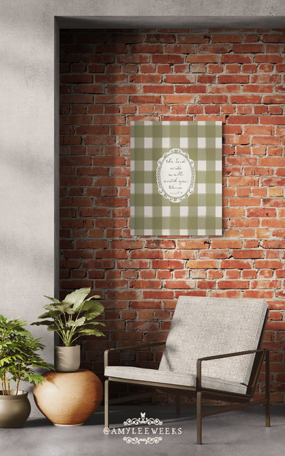 "The Lord Will Walk With You There"   — Vintage Cottage Art | Amylee Weeks