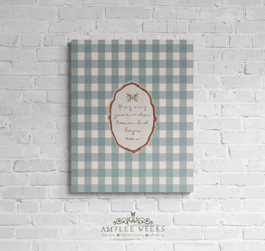 "Precious Lord" Christian Wall Art — Vintage Cottagecore Art | Amylee Weeks